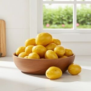 Mini Faux Potatoes - 40 Pack Realistic